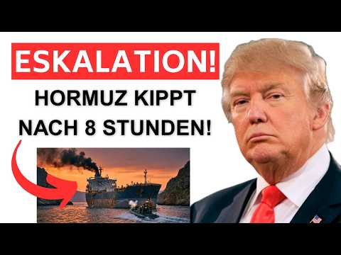 Trump erklärt Hormuz offen + IRGC beschießt Schiffe nach 8 Stunden + Teheran außer Kontrolle