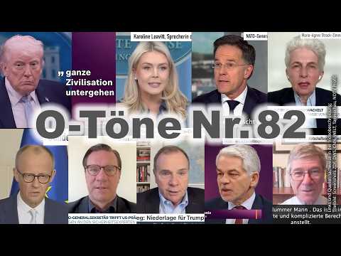 „Trump ist wirklich enttäuscht über viele NATO-Partner“ – O-Töne zu Trumps „Sieg“ & NATO-„Versagen“