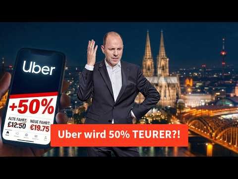 Uber bald 50% TEURER?! – Dürfen Städte die Preise einfach so erhöhen? | Anwalt Christian Solmecke