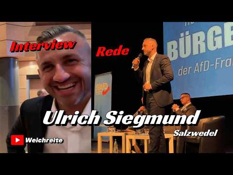 Ulrich Siegmund Interview & Rede AfD Bürgerdialog Salzwedel & Antifa Gegendemo 8.4.26 Ulrich Siegmund Interview & Rede AfD Bürgerdialog Salzwedel & Antifa Gegendemo 8.4.26