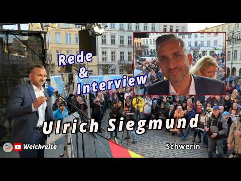 Ulrich Siegmund Rede & Interview AfD Schwerin Wahlkampfabschluss & Antifa Gegendemo 10.4.26 Ulrich Siegmund Rede & Interview AfD Schwerin Wahlkampfabschluss & Antifa Gegendemo 10.4.26