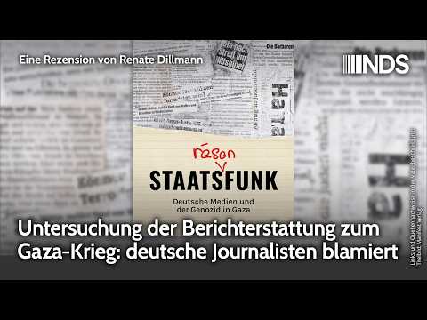 Untersuchung der Berichterstattung zum Gaza-Krieg: deutsche Journalisten blamiert NDS-Podcast