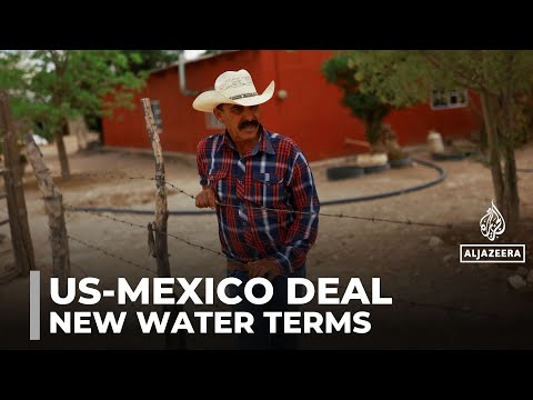 US and Mexico agree fixed annual water deliveries under revised treaty US and Mexico agree fixed annual water deliveries under revised treaty