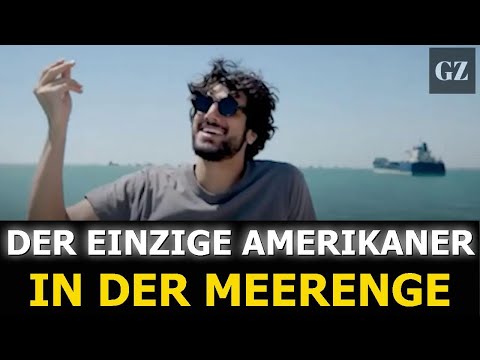 US-Journalist berichtet live aus der Straße von Hormus
