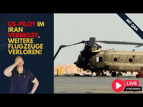 US-Pilot noch immer im Iran vermisst! Iran (24) & Ukraine Lagebericht (561) und Q&A