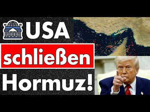 USA schließen Hormuz & werden Schiffe beschlagnahmen die Maut an den Iran gezahlt haben! USA schließen Hormuz & werden Schiffe beschlagnahmen die Maut an den Iran gezahlt haben!