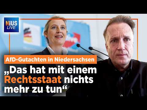 Verfassungsschutz gegen AfD: Verdächtig, weil unverdächtig – die Akte | NIUS Live mit Ralf Höcker