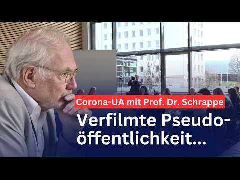 Verfilmte Pseudoöffentlichkeit: Der Corona-UA in Thüringen mit Prof. Dr. Matthias Schrappe