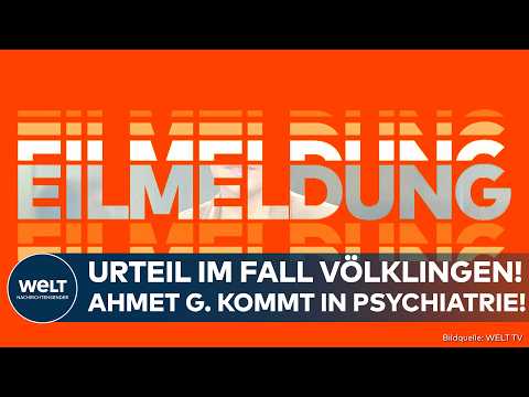 VÖLKLINGEN: Urteilshammer! Täter Ahmet G. kommt wegen Tötung von Polizisten in Psychiatrie