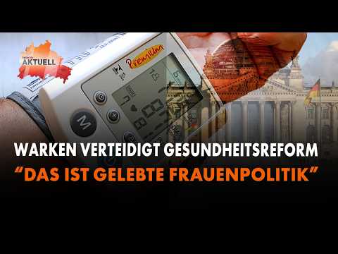 Warken verteidigt Reform des Gesundheitssystems