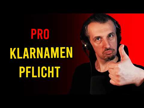 Warum ich FÜR eine Klarnamenpflicht im Internet bin