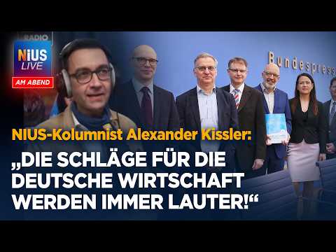 Warum wir mit null Prozent Wachstum rechnen müssen | NIUS Live am Abend vom 1. April 2026