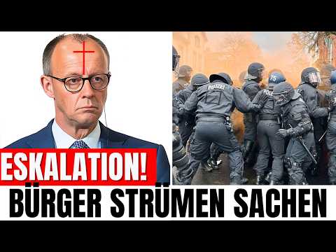Was gerade in Sachsen passiert ist UNGLAUBLICH…! Bürger Protestieren Brutal
