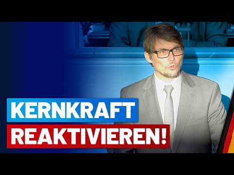 Wiederinbetriebnahme von Kernkraftwerken ist nötig und möglich! – Dr. Paul Schmidt – AfD-Fraktion
