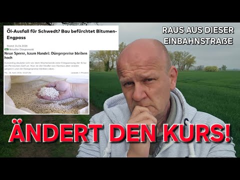 WIR MÜSSEN RAUS AUS DIESER EINBAHNSTRAẞE UND ZWAR SCHNELL!