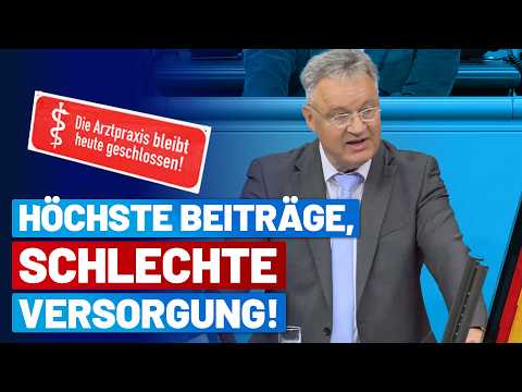 15 Milliarden fehlen den Krankenkassen! – Joachim Bloch – AfD-Fraktion
