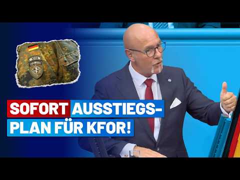 25 Jahre Kosovo-Einsatz reichen!- Kurt Kleinschmidt – AfD-Fraktion