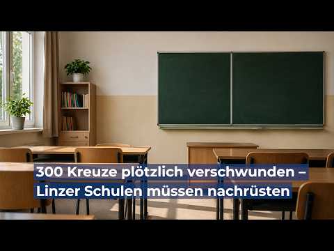 300 Kreuze plötzlich verschwunden – Linzer Schulen müssen nachrüsten 300 Kreuze plötzlich verschwunden – Linzer Schulen müssen nachrüsten