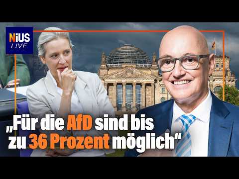 36 Prozent für die AfD? Das Szenario, das die Union in Panik versetzt | NIUS Live