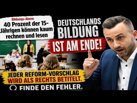 40 % können kaum lesen … aber Reformen gelten als rechts? | Deutschland 2026