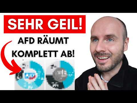 5 Umfragen: AfD mit sensationellen Ergebnissen (Regierung, Brandmauer, Koalition, AfD-Verbot)