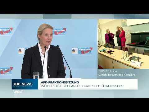 85 % UNZUFRIEDEN! Weidel rechnet ab Bringt die AfD sogar eine Minderheitsregierung ins Spiel! 85 % UNZUFRIEDEN! Weidel rechnet ab Bringt die AfD sogar eine Minderheitsregierung ins Spiel!