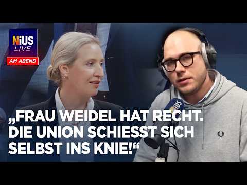 AfD-Chefin Weidel bei NIUS: „Die Brandmauer ist tot!“