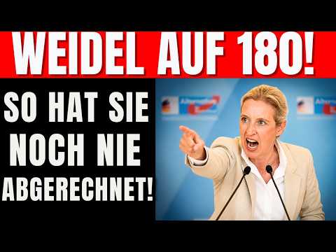 Alice Weidel auf 180! So hat sie noch NIE mit Merz abgerechnet!