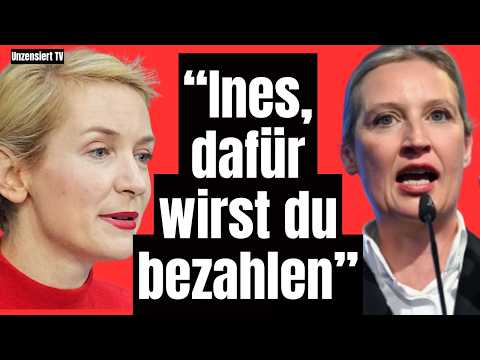 Alice Weidel STINKSAUER: Linken Vorsitzende lügt im TV – das wird juristische Konsequenzen haben! 🫨