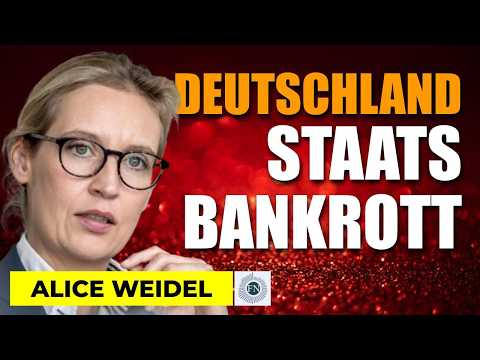 Alice Weidel: WÄRE DEUTSCHLAND EIN UNTERNEHMEN, WÄRE ES SCHON BANKROTT