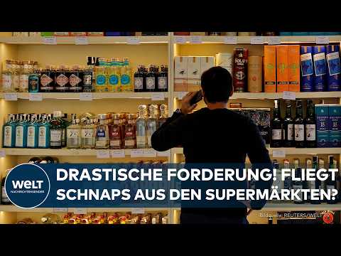 ALKOHOL: Drastischer Vorschlag! Ärzteverband fordert Verkaufsverbot von Schnaps in Supermärkten!