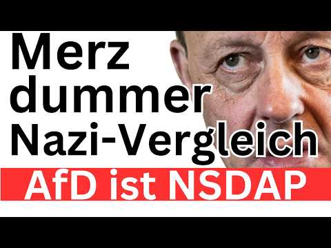 Alles Nazis außer Merz ❌ Geschichtsvergessen ❌