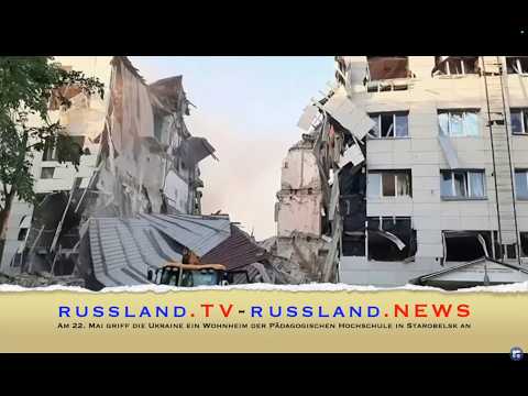 Am 22 Mai griff die Ukraine ein Wohnheim der Pädagogischen Hochschule in Starobelsk an Am 22 Mai griff die Ukraine ein Wohnheim der Pädagogischen Hochschule in Starobelsk an
