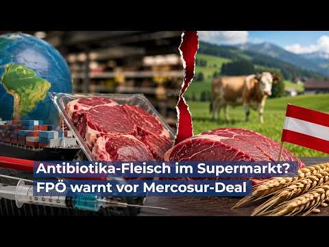 Antibiotika-Fleisch im Supermarkt? – FPÖ warnt weiter vor Mercosur-Deal