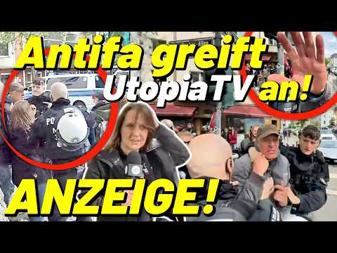 Antifa greift an! 😱 ANZEIGE! Es ESKALIERT! AfD Rundgang Düsseldorf – Oberbilk im Ausnahmezustand