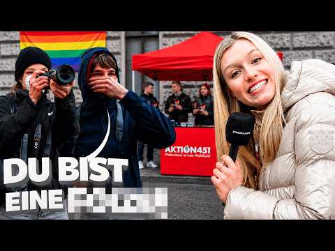 Antifa stört meine Umfrage und beleidigt mich 💀
