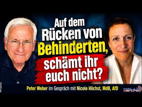 Auf dem Rücken von Behinderten, schämt ihr euch nicht? Auf dem Rücken von Behinderten, schämt ihr euch nicht?