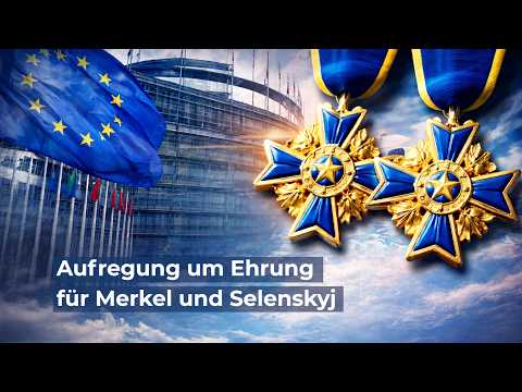 Aufregung um Ehrung für Merkel und Selenskyj