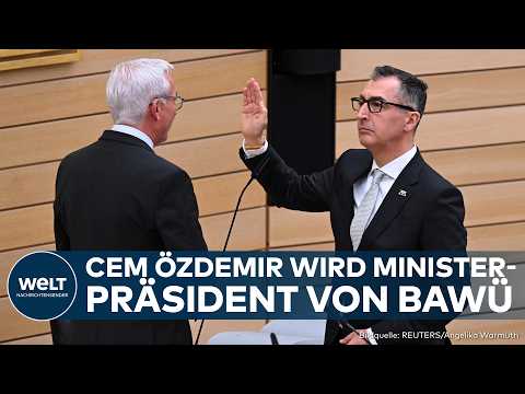 BADEN-WÜRTTEMBERG: Cem Özdemir im ersten Wahlgang zum Ministerpräsidenten gewählt