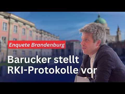 Barucker stellt RKI-Protokolle vor Barucker stellt RKI-Protokolle vor