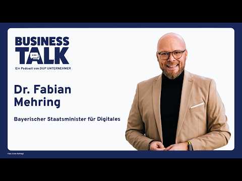 Bayerns Digitalminister Fabian Mehring: „KI ist die große industrielle Revolution unserer Zeit.“