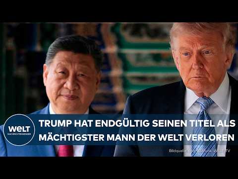 BESUCH IN CHINA: Geschichtsträchtig! Donald Trump schien völlig überrumpelt | Xi Jinping dominiert