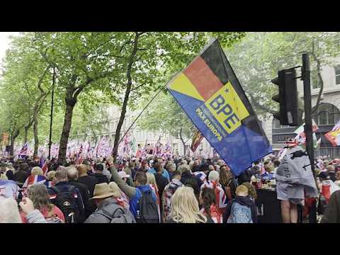 BPE bei „Unite the West“ Demo in London –  Highlights – Begegnungen und Gespräche
