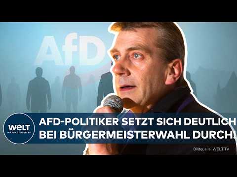 BRANDENBURG: AfD gewinnt erstmals Bürgermeisteramt! Ergebnis sorgt für bundesweite Diskussionen!