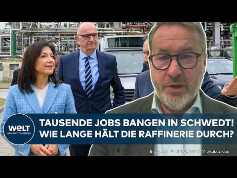 BRANDENBURG: Kann Katherina Reiche die Raffenerie Schwedt noch retten? 3000 Jobs in Gefahr!