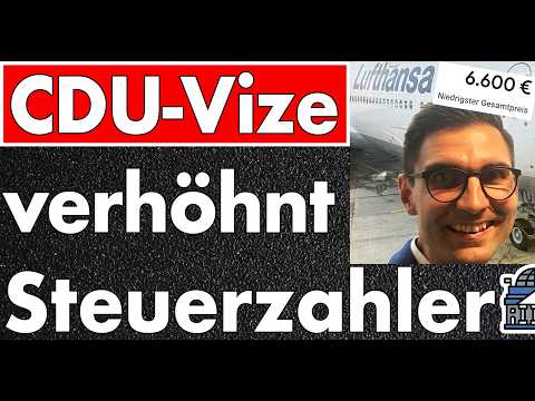 CDU-Luxus: ‚Das Geld fehlt an allen Ecken‘ – aber er fliegt selbst für 6600 Euro nach Argentinien!