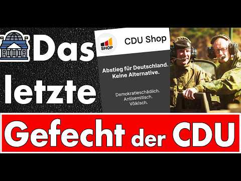 CDU-Schmutzbroschüre: Diffamierung von AfD & Millionen Wählern – Das letzte Gefecht!