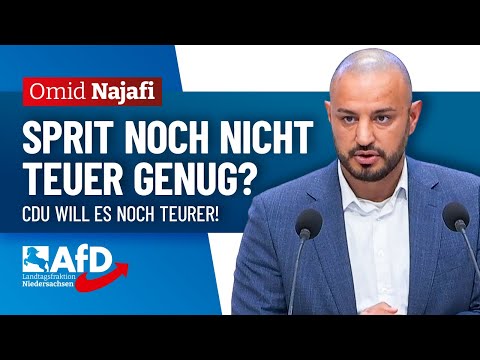 CDU will den Sprit noch teurer machen! – Omid Najafi (AfD)