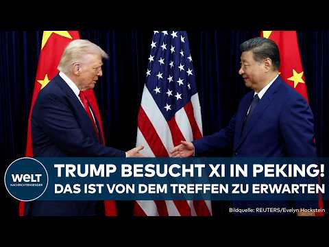 CHINA: Brisanter Besuch! Xi empfängt Trump – Das ist von dem Treffen zu erwarten!
