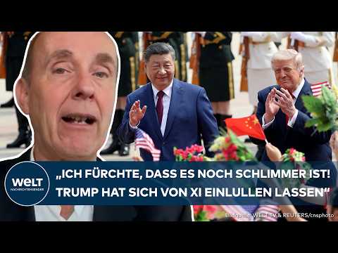 CHINA: Trump in Xis Würgegriff? US-Präsident hat sich wohl vom Peking-Pomp einlullen lassen